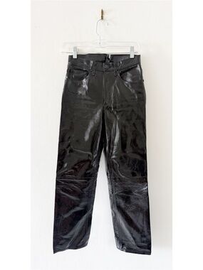 Rag & Bone Pig Skin Patent Leather Pants Size 23